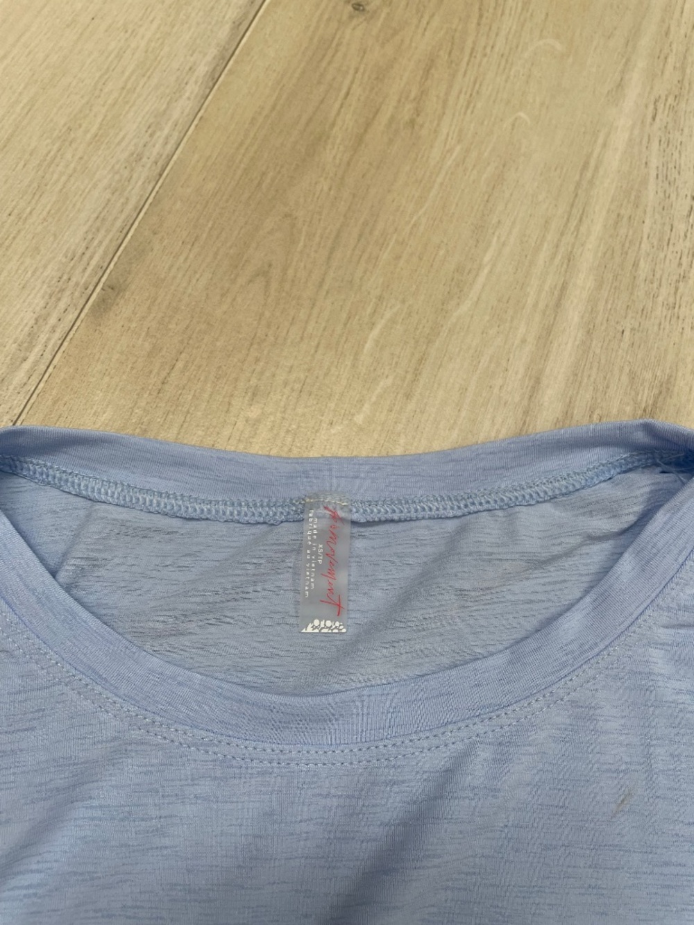 FP Movement Light Blue Side-Drawstring Performance Tank - Picture 5 of 5